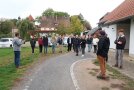 Besichtigung der Freiflächen um den Schlossteich in Untersiemau.