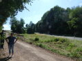 Ein Weg mit Wiese