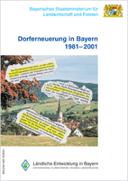 Titelseite Dorferneuerung in Bayern 1981 - 2001
