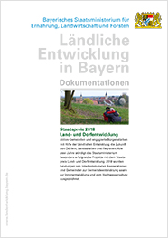 Titelseite der Dokumentation Staatspreis 2018 Land- und Dorfentwicklung
