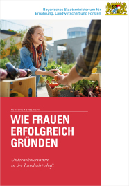 Titelseite der Broschüre "Wie Frauen erfolgreich gründen"