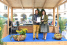 (v.l.) Krischan Cords, Ministerin Michaela Kaniber