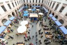 Blich in den Innenhof des Landwirtschaftsministeriums.